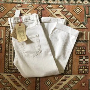 Current/Elliott The Boyfriend White ankle Jean 26